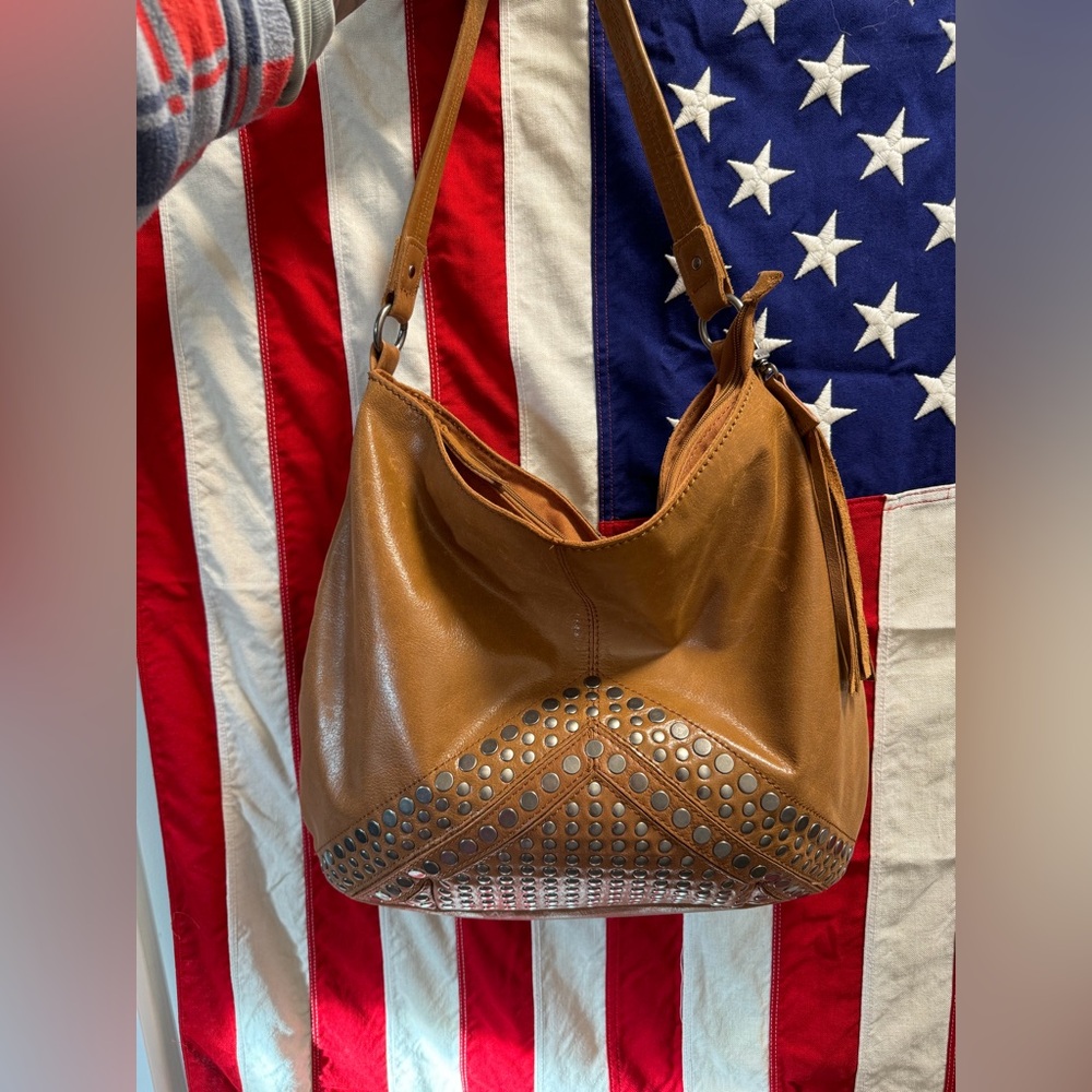 The Sak studded leather bag
